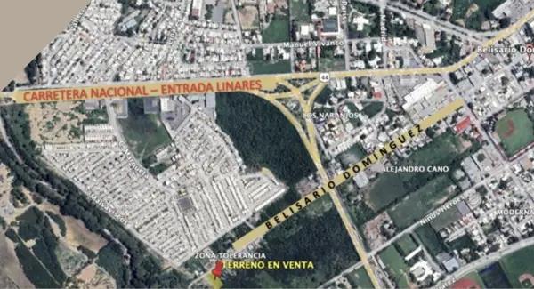 Terreno en Linares Nuevo León