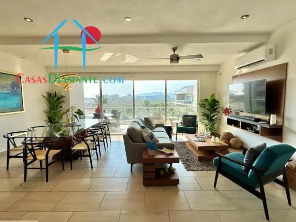 Depa en renta vacacional con 4 recámaras, roof garden con jacuzzi y asador