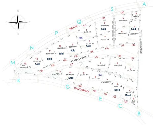TERRENOS EN VENTA en CORDILLERA (VALLE PTE)