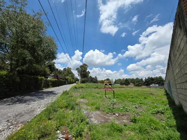 Terreno Residencial en Venta en Cacalomacán Centro, Toluca | Excelente Ubicación