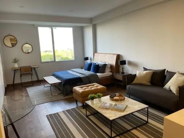 Renta departamento Santa Fe tipo loft amueblado y equipado amenidades enfrente de la Ibero