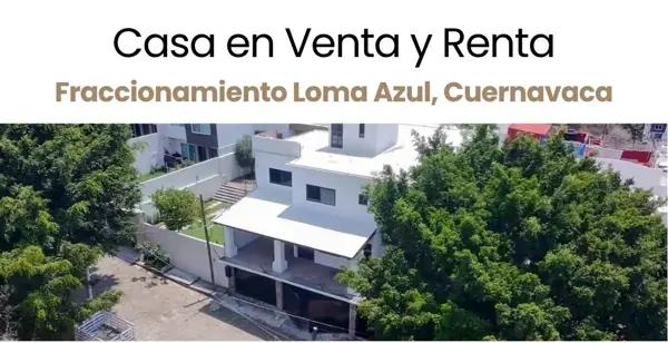 Linda casa en venta y renta con 3 recamaras.