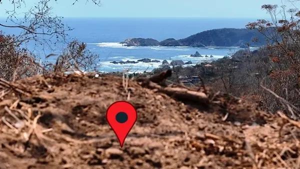 Terreno con vista al mar en San Agustinillo, Oax.