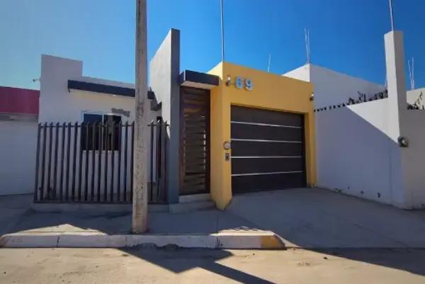 CASA DE ENTREGA INMEDIATA EN LAZARO CARDENAS, NUMERO 69, LOS ANGELES GUAMUCHIL, SINALOA