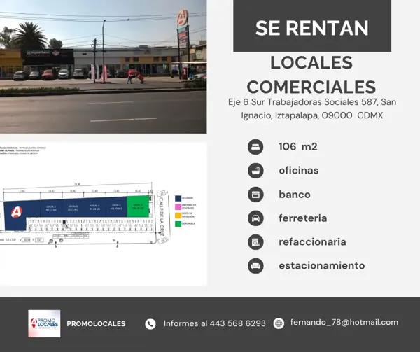 ?? ¡Tu negocio necesita estar aquí y ahora!  
En Eje 6 Sur Trabajadoras Sociales 587, San Ignacio