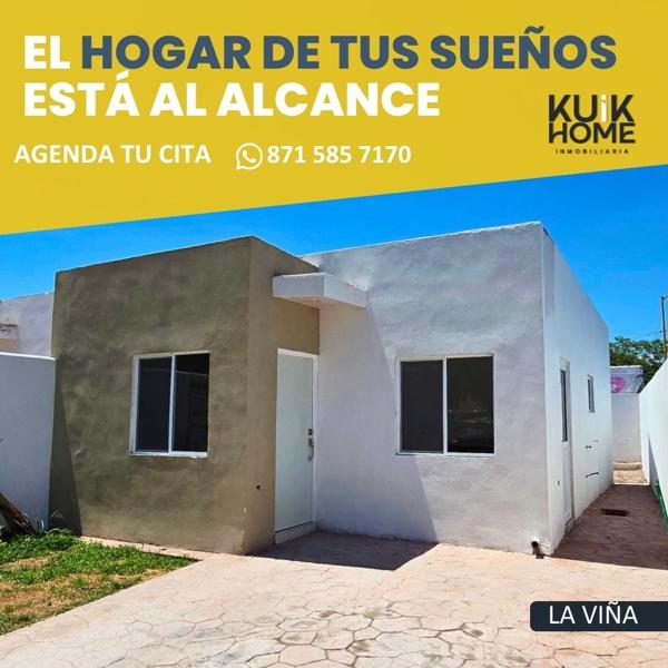 Casa nueva en venta en Torreón, zona oriente, Villas de la Huerta