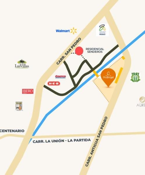 Terreno en venta en Ampliación Senderos, Torreón, Coahuila de Zaragoza Terreno en venta en Ampliación Senderos, Torreón, Coahuila de Zaragoza