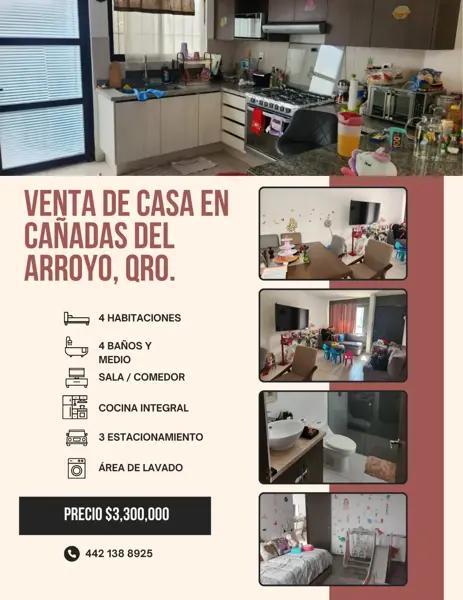 Casa en venta en Cañadas del Arroyo, Corregidora - Oportunidad Residencial Exclusiva
