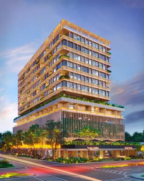 Departamento de 1 recámara en venta en Torre Triada – Colonia México, Mérida