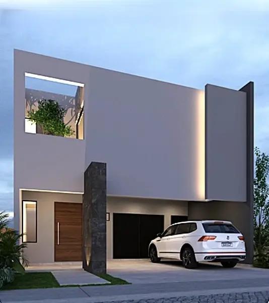 Casa Nueva climatizada 2 niveles frente a área verde, 3 recamaras con baño, Fracc. Lomas del Dorado
