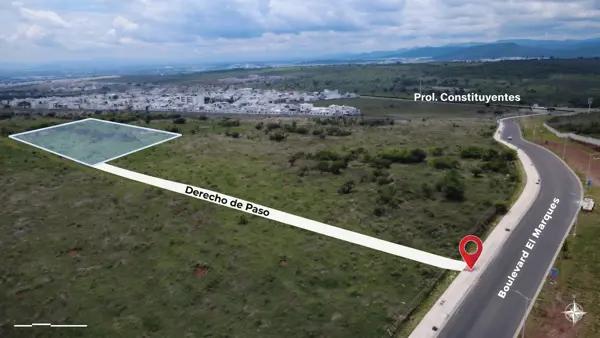 TERRENO EN VENTA EN EL MARQUES QUERETARO, CERCA PROLONGACION CONSTITUYENTES