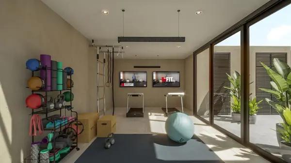 DEPARTAMENTO EN VENTA EN TEMOZON NORTE, MERIDA AMUEBLADO Y CON AMENIDADES