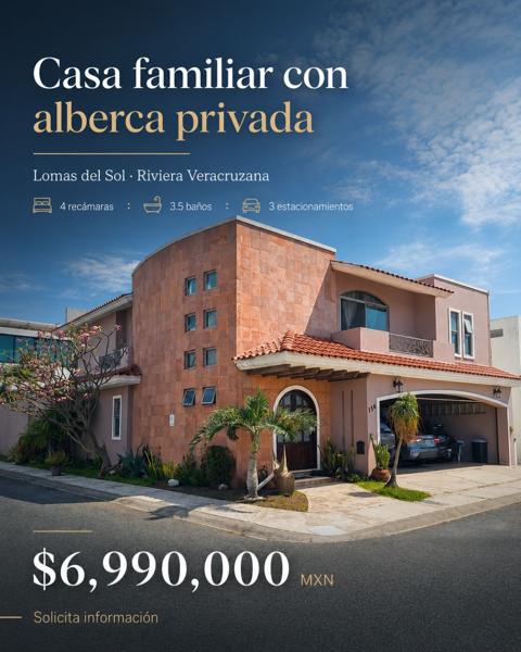 CASA EN LOMAS DEL SOL EN VENTA