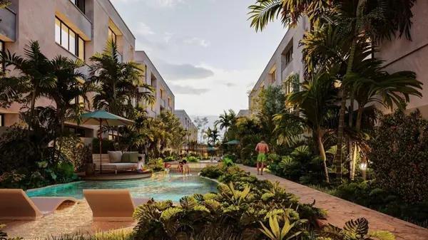 Venta de departamentos de  2 recamaras en Temozon norte Merida Yucatan
