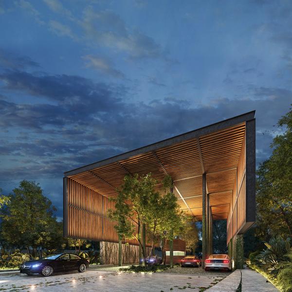 Terreno en privada con casa club en Paseo Norte