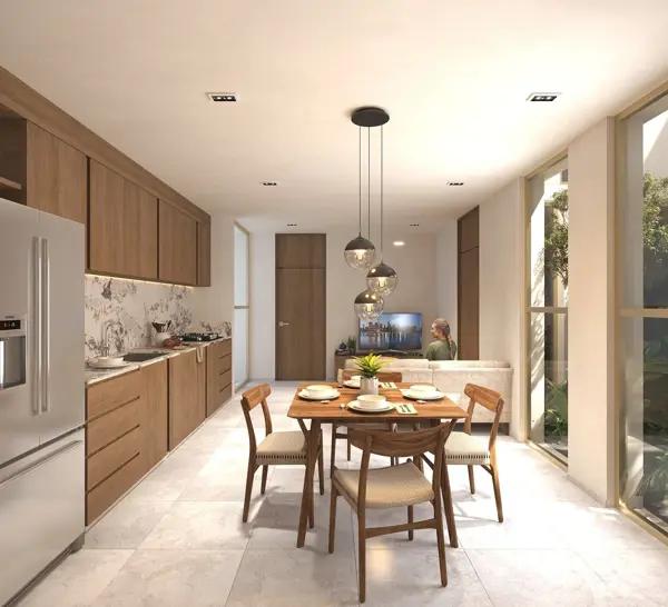 Departamento de 1 recámara en venta en Temozón Norte, Mérida, Yucatán