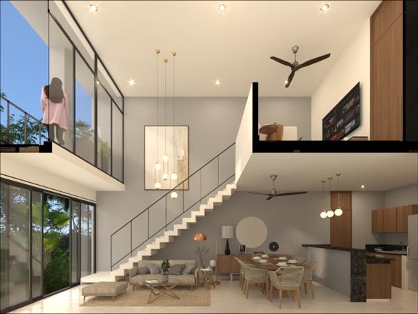 Departamento en preventa Green Temozon modelo Emerald Departamento en preventa Green Temozon modelo Emerald
