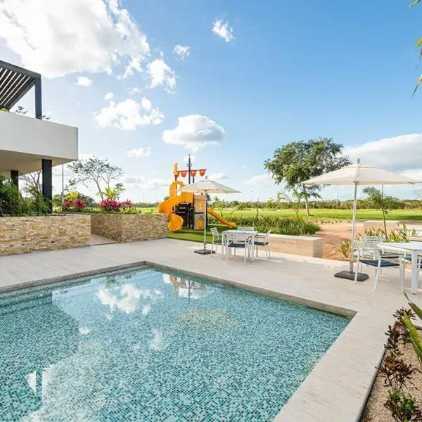 Terrenos en venta   con  campo de Golf en Merida Privada Provincia
