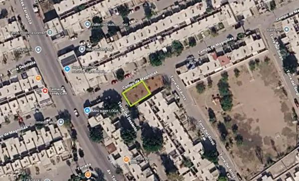 Terreno residencial a la VENTA en Hacienda Santa María, Torreón, 9-
