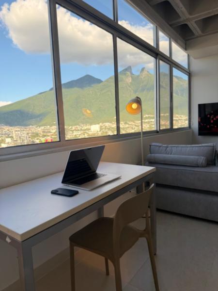 LOFT AMUEBLADO EN RENTA EN VITANT, ZONA TEC MONTERREY.