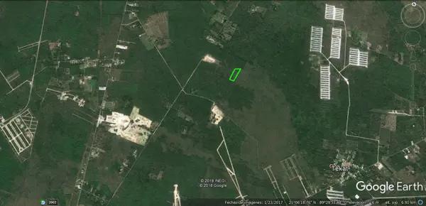 GRAN TERRENO CON EXCELENTE UBICACIÓN UBICADO EN CONKAL, YUC. A 17 KM DE MERIDA
