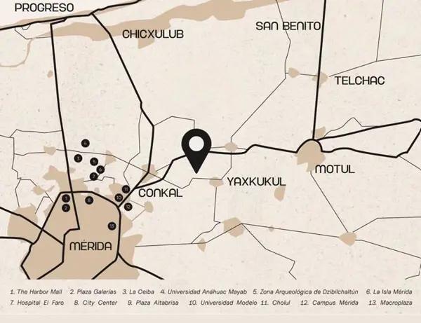 Terreno en Yaxkukul