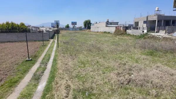 Terreno o lotes en san Andrés Ocotlán sobre vialidad Toluca Tenango