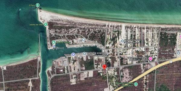 Terreno en Venta en Playa Telchac Puerto, Yucatán