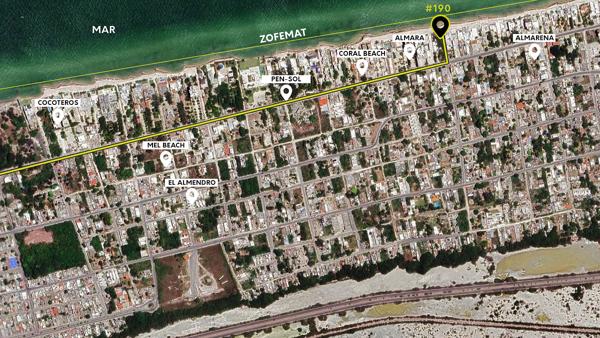 Terreno en Venta en Progreso, Yucatán, en la playa de Chicxulub Puerto Terreno en Venta en Progreso, Yucatán, en la playa de Chicxulub Puerto