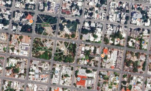 Terreno en Venta en Merida, Yucatán, sobre Av. Colón, Garcia Gineres