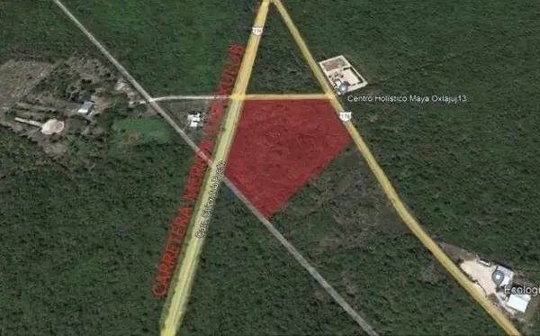 Terreno en Venta Sobre Carretera Mérida-Chicxulub