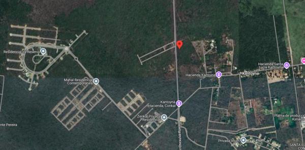 Terreno en Venta en Conkal, Sobre Carretera a Chicxulub Puerto Terreno en Venta en Conkal, Sobre Carretera a Chicxulub Puerto