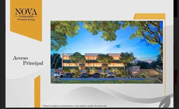 TOWN HOUSES/DEPARTAMENTOS EN VENTA EN TEMOZON