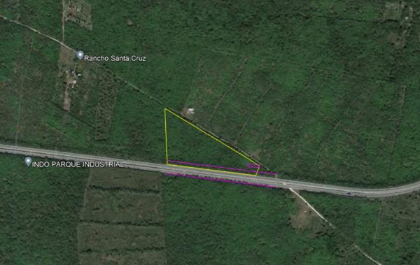 Terreno en Venta ideal para bodegas sobre carretera de Baca, Yuc.