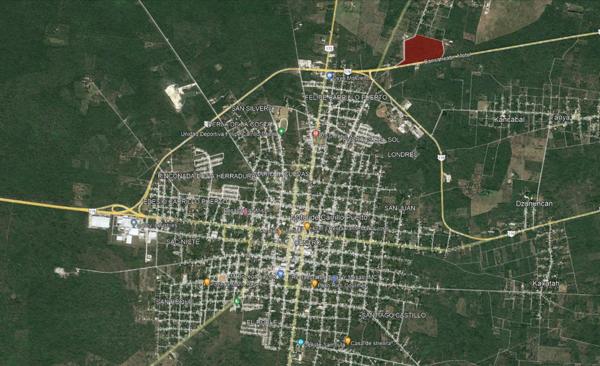 Terreno en Venta, 14 Hectareas sobre carretera Motul, Yucatan,