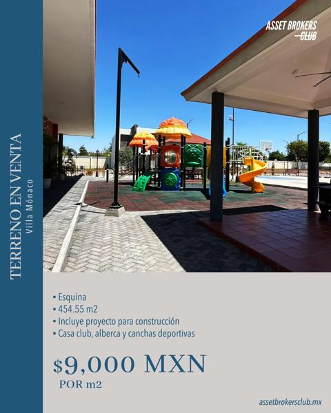 TERRENO EN VENTA VILLA MONACO