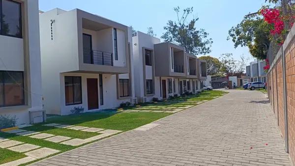 Casas de 3 recamaras en Venta, Condominio Privado en Jiutepec, Morelos – Col. Bugambilias