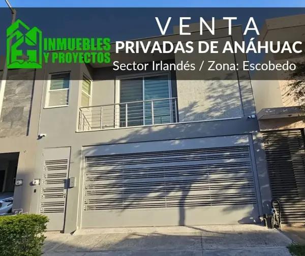 Casa en venta en Privadas de Anáhuac Sector Irlandes, General Escobedo, Nuevo León