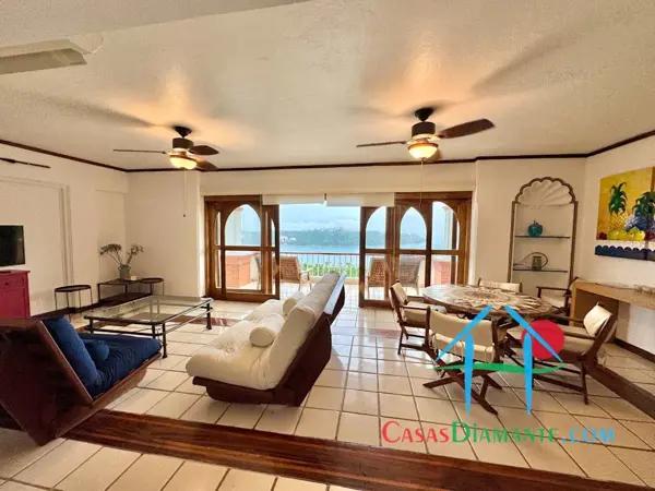 Departamento con 2 recámaras y vista al mar en Pichilingue
