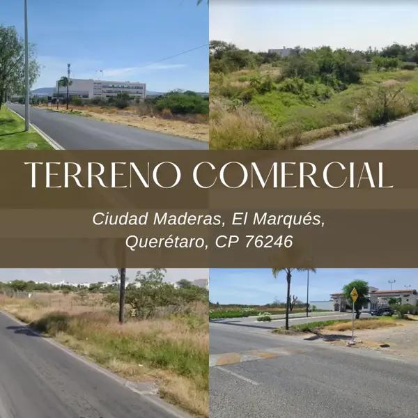 Terreno Comercial en Ciudad Maderas, El Marqués, Querétaro - Excelente Oportunidad de Inversión Terreno Comercial en Ciudad Maderas, El Marqués, Querétaro - Excelente Oportunidad de Inversión