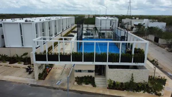MATHEA TEMOZON || INMEJORABLE COMPLEJO RESIDENCIAL PRIVADO AL NORTE DE MERIDA EN TEMOZON NORTE, A UNOS PASOS DE LA ISLA