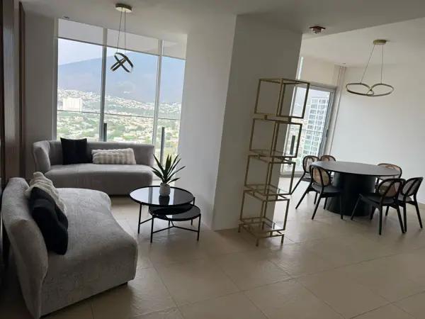 DEPARTAMENTO EN RENTA DE 2R EN ZONA SUR (TORRE MICROPOLIS), EN MONTERREY. N.L.