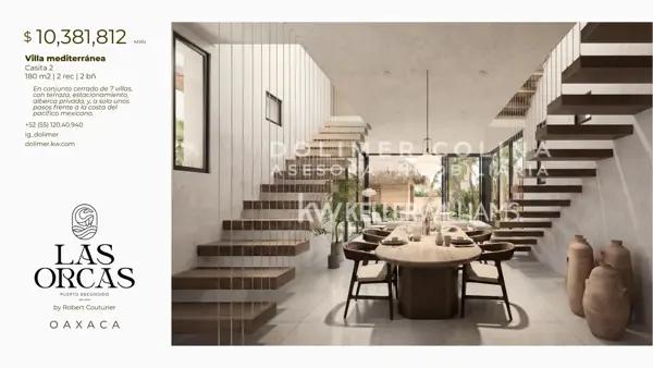 Preventa C3PH Casita Pent House Mediterránea en el Pacífico Mexicano