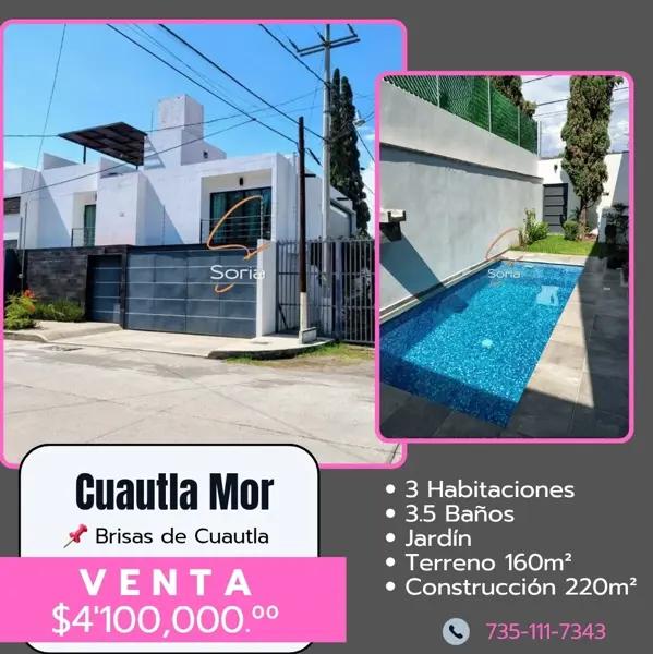 CASA EN CUAUTLA MORLEOS 

EXCELENTE UBICACION