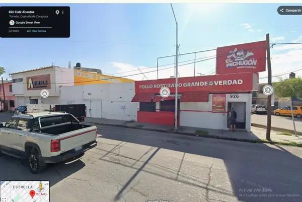 LOCAL COMERCIAL EN RENTA EN CALLE ABASTOS TORREON COAHUILA