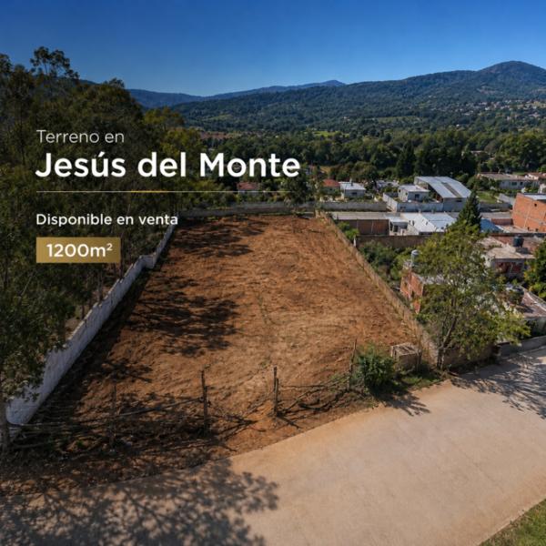 Terreno en Venta de 1200m2 , en Jesús del Monte, Morelia