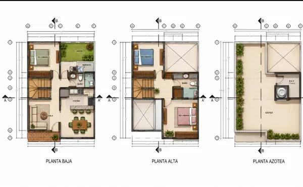 Casa Residencial Nueva, dentro de una privada en Galeana.
