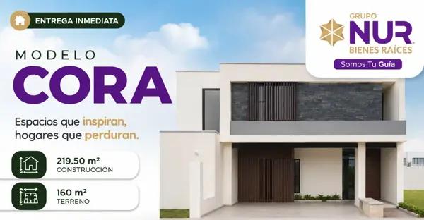 CASA EN VENTA MODELO CORA REAL CAMPESTRE