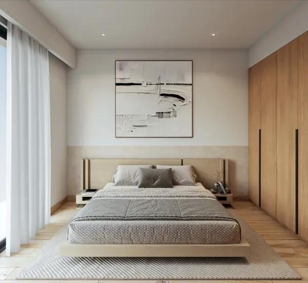 Departamento en preventa con terraza privada, 2 recámaras y 1 estacionamiento • 70.48 m² Departamento en preventa con terraza privada, 2 recámaras y 1 estacionamiento • 70.48 m²