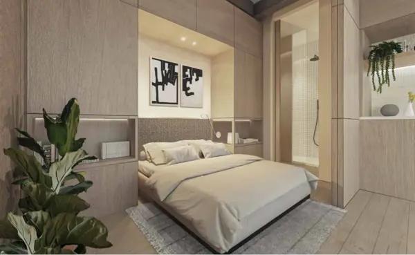 Departamento exterior en preventa con Roof Garden privado, 1 recámara y diseño premium • 50 m²